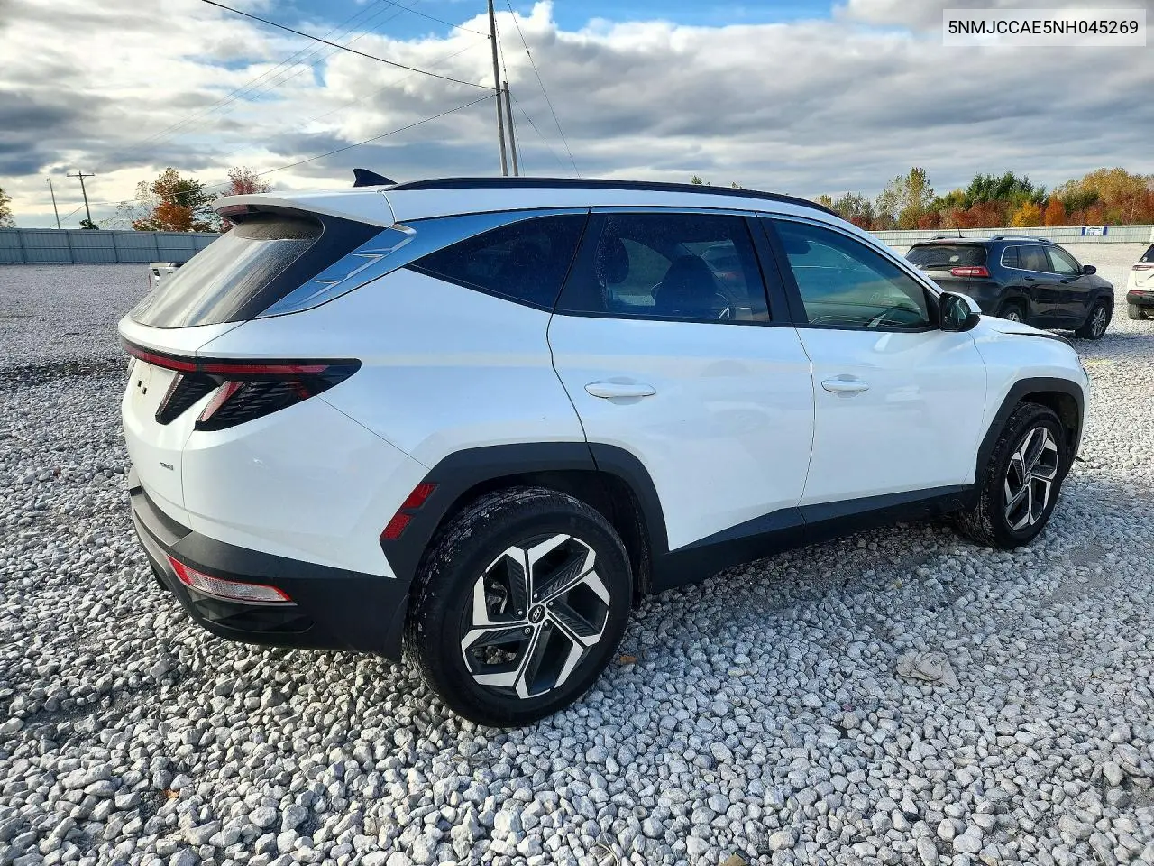 2022 HYUNDAI TUCSON VIN 5NMJCCAE5NH045269 — фото 3