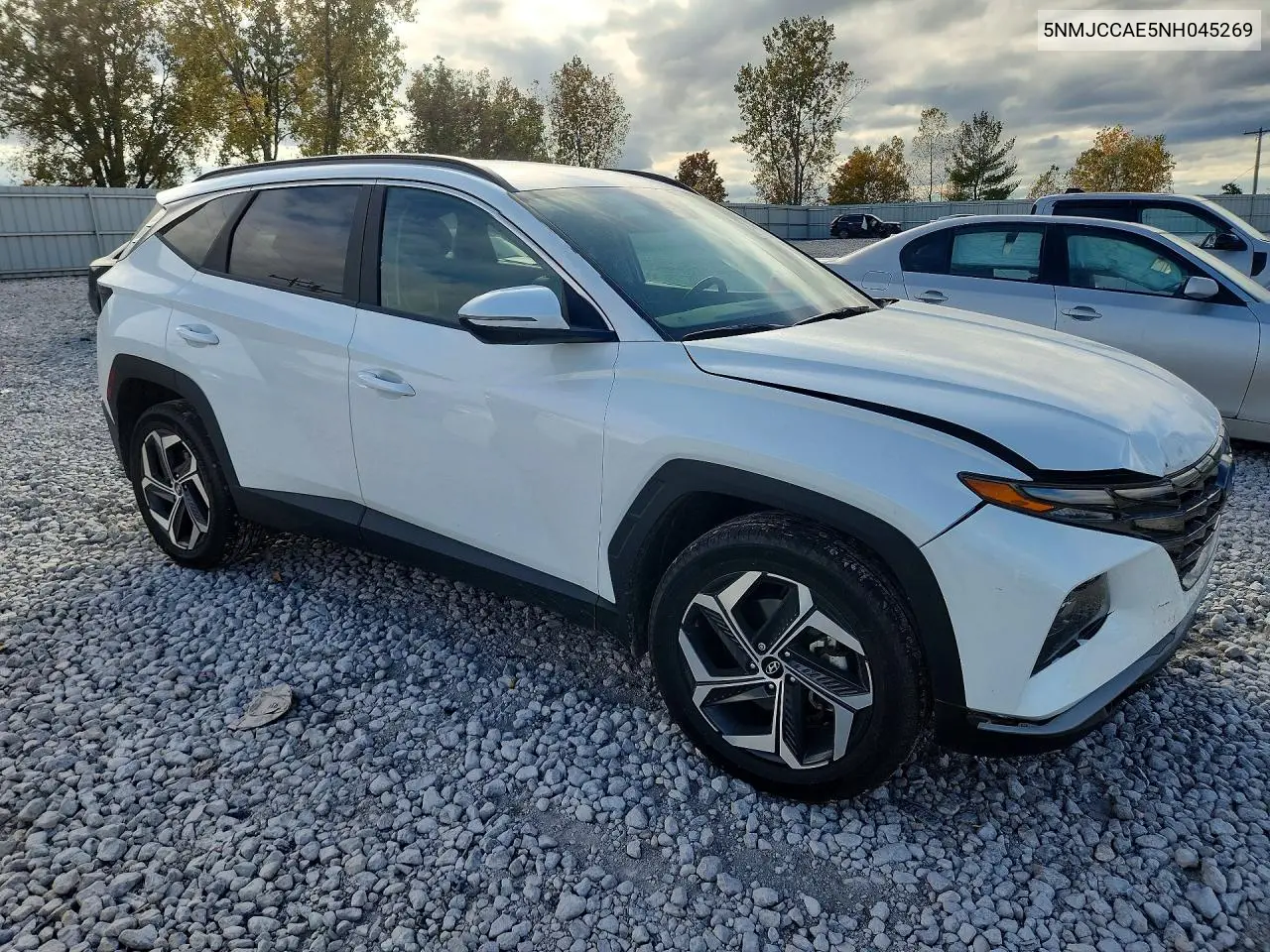 2022 HYUNDAI TUCSON VIN 5NMJCCAE5NH045269 — фото 4