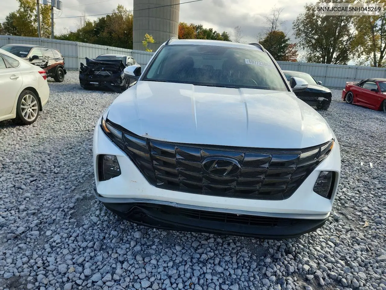2022 HYUNDAI TUCSON VIN 5NMJCCAE5NH045269 — фото 5