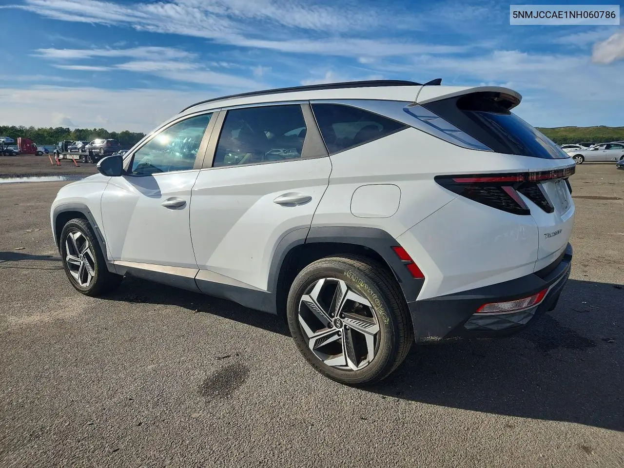 2022 HYUNDAI TUCSON VIN 5NMJCCAE1NH060786 — фото 2