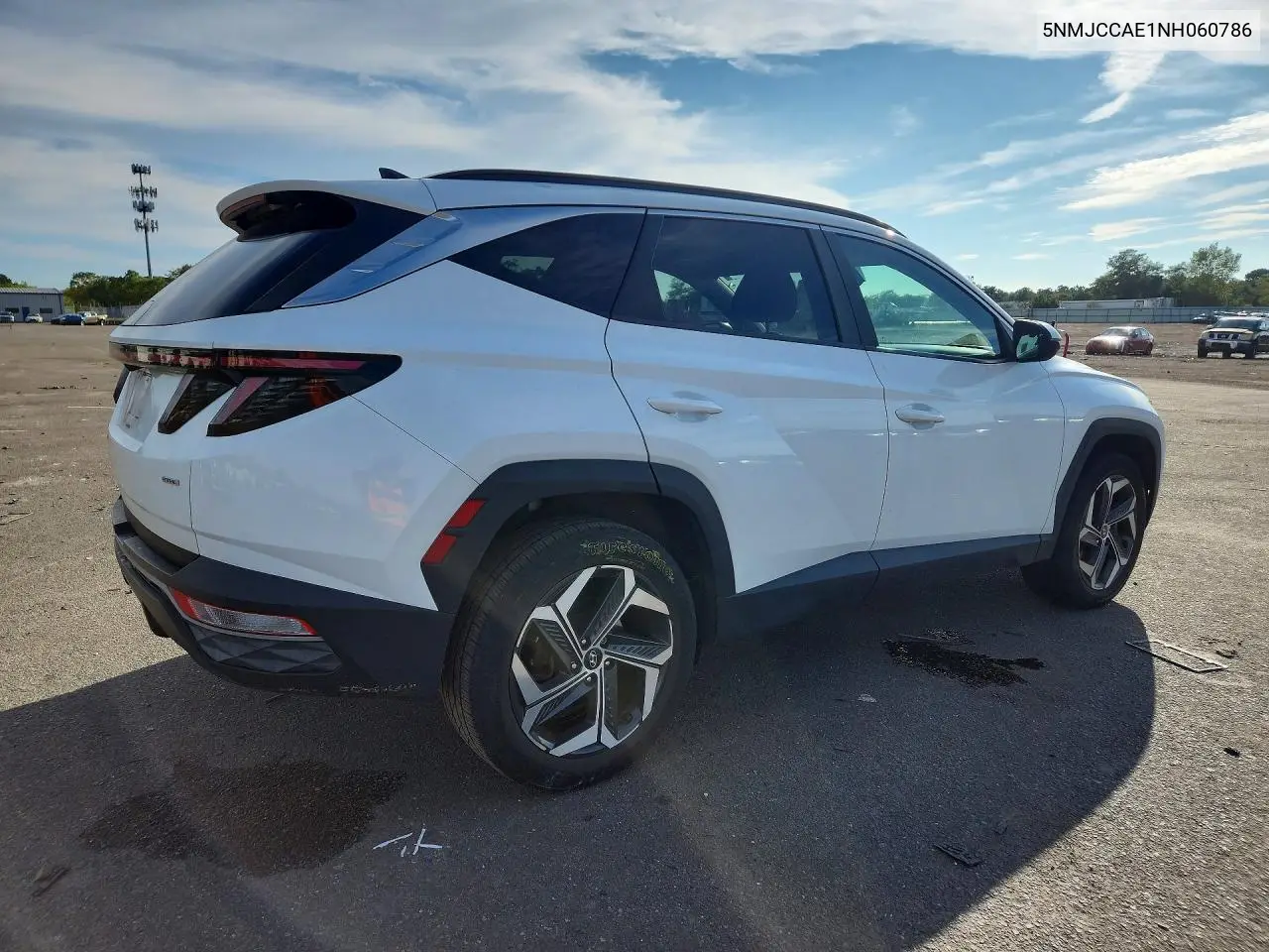 2022 HYUNDAI TUCSON VIN 5NMJCCAE1NH060786 — фото 3