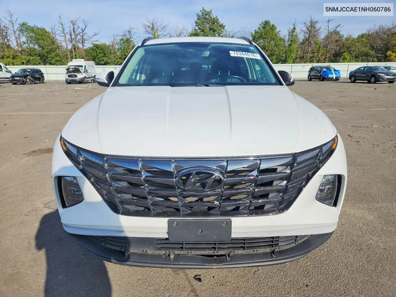 2022 HYUNDAI TUCSON VIN 5NMJCCAE1NH060786 — фото 5