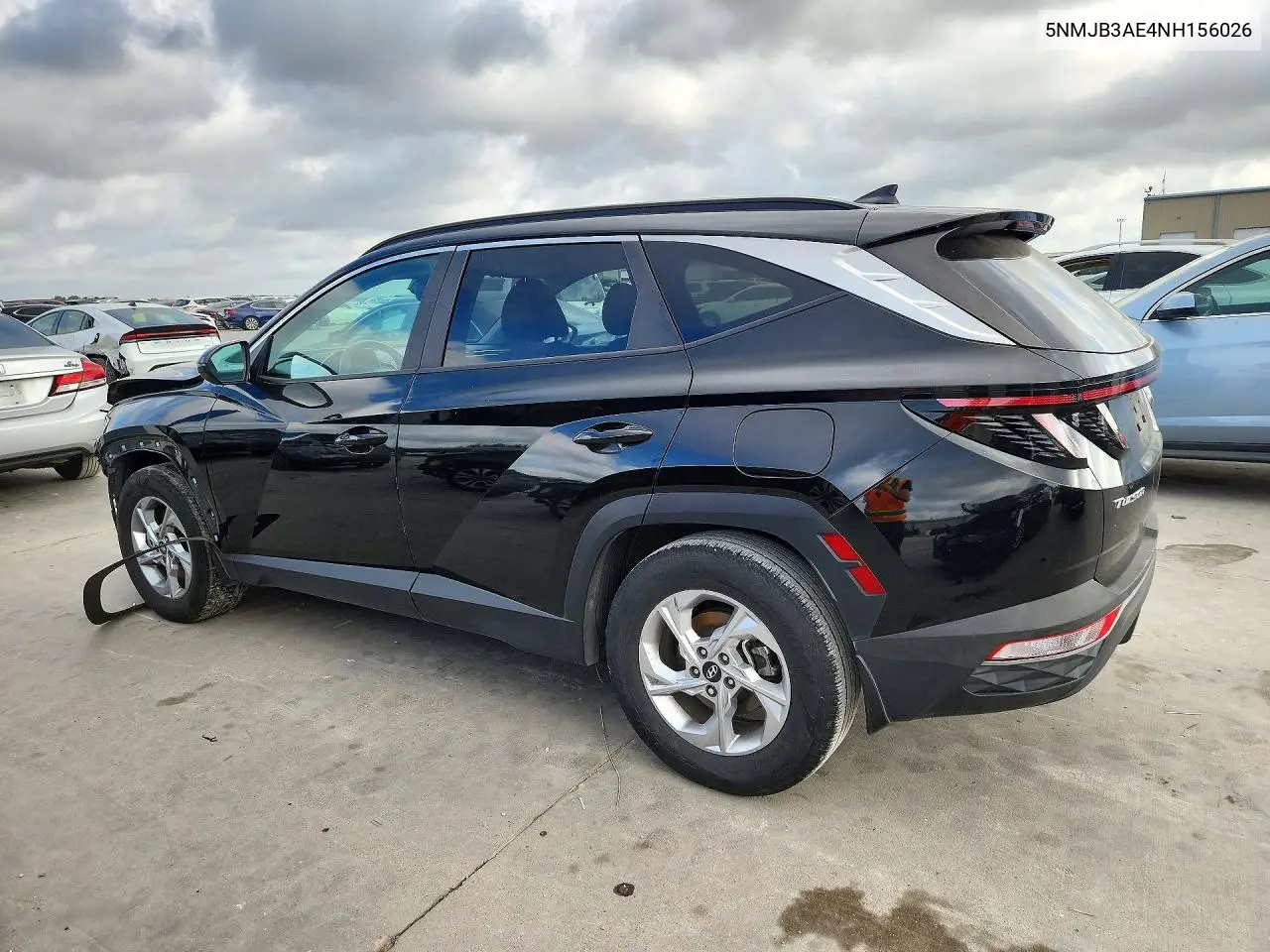 2022 HYUNDAI TUCSON VIN 5NMJB3AE4NH156026 — фото 2
