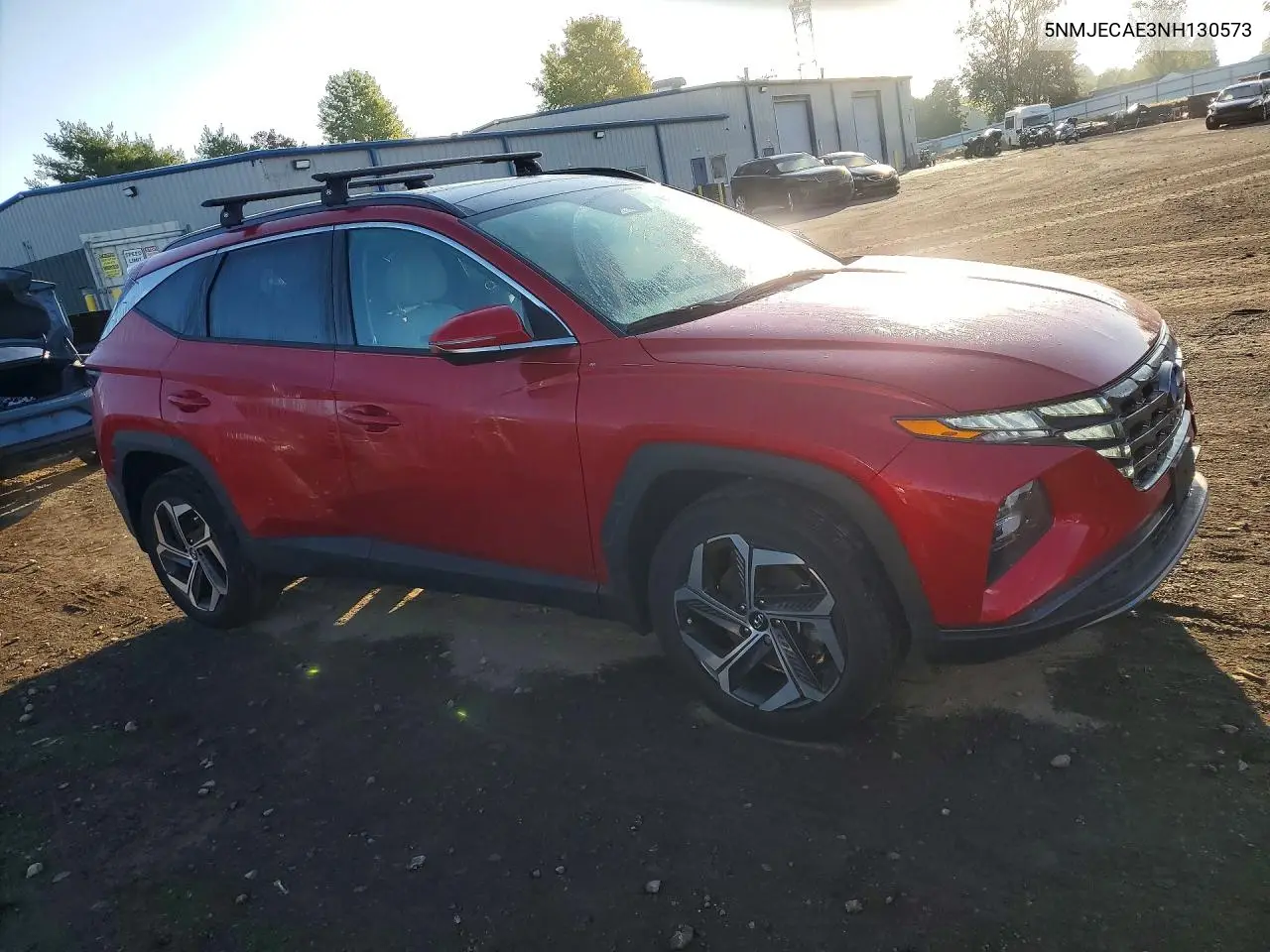 2022 HYUNDAI TUCSON VIN 5NMJECAE3NH130573 — фото 4