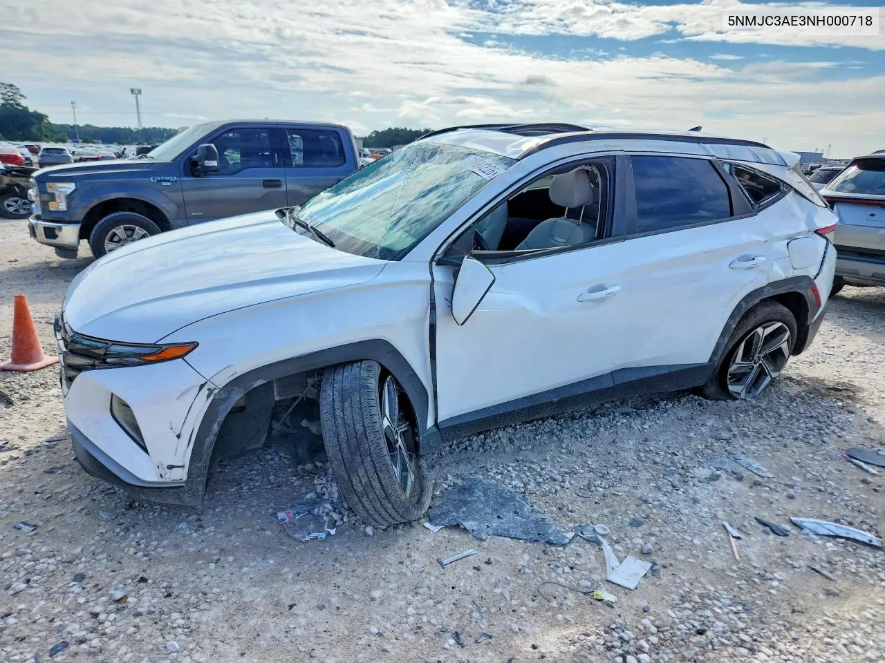 HYUNDAI TUCSON 2022, VIN 5NMJC3AE3NH000718