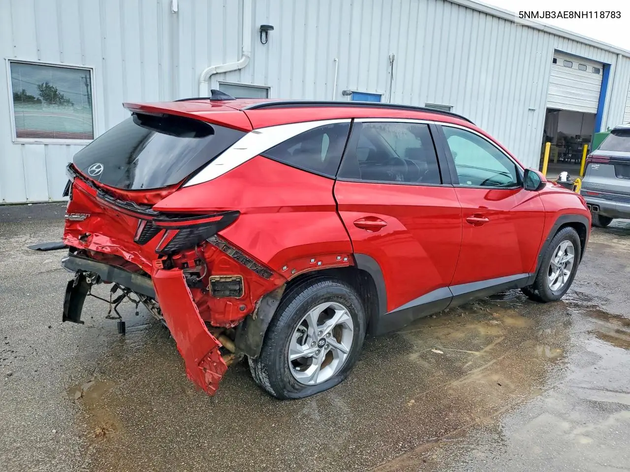 2022 HYUNDAI TUCSON VIN 5NMJB3AE8NH118783 — фото 3
