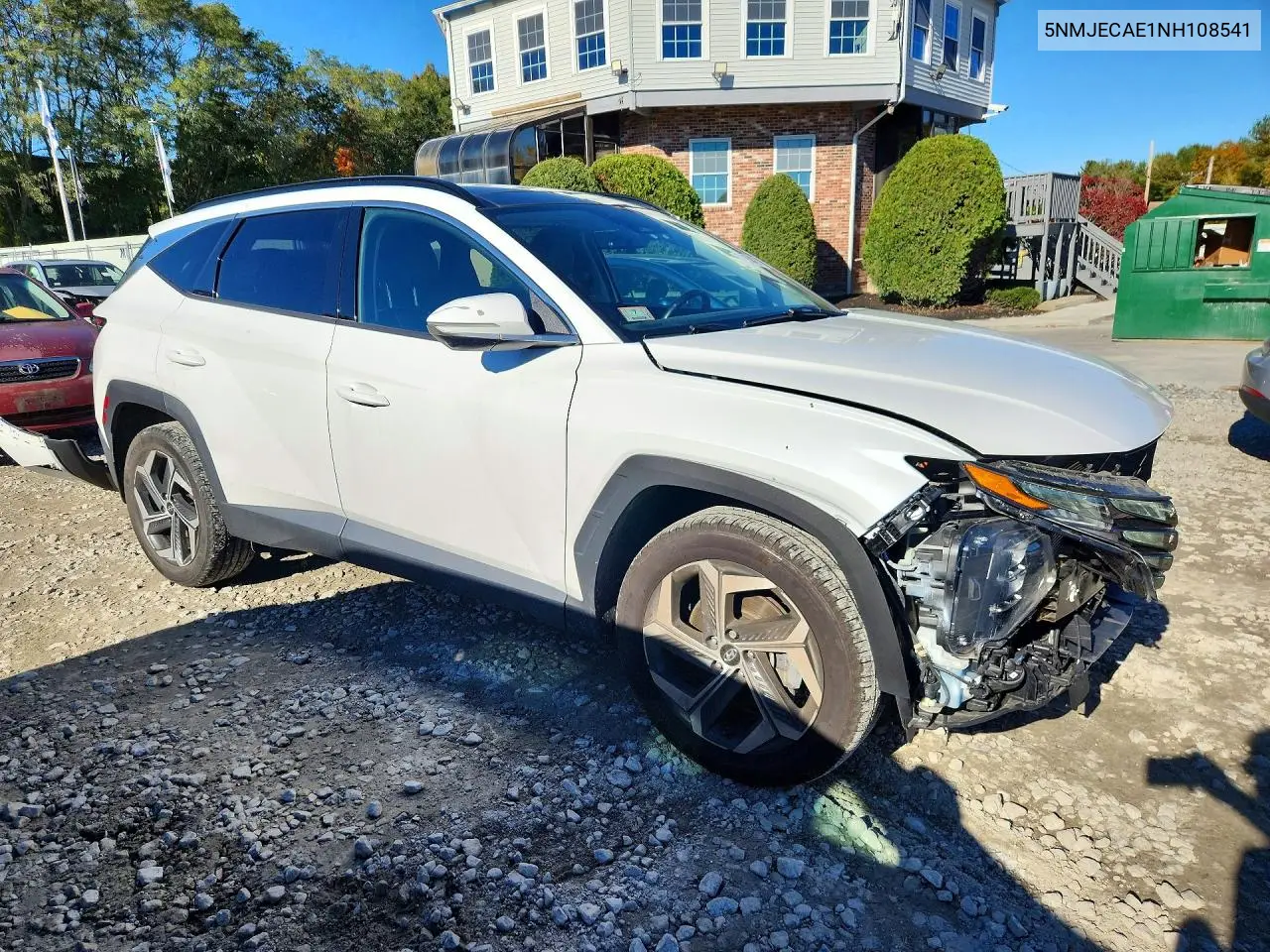 2022 HYUNDAI TUCSON VIN 5NMJECAE1NH108541 — фото 4