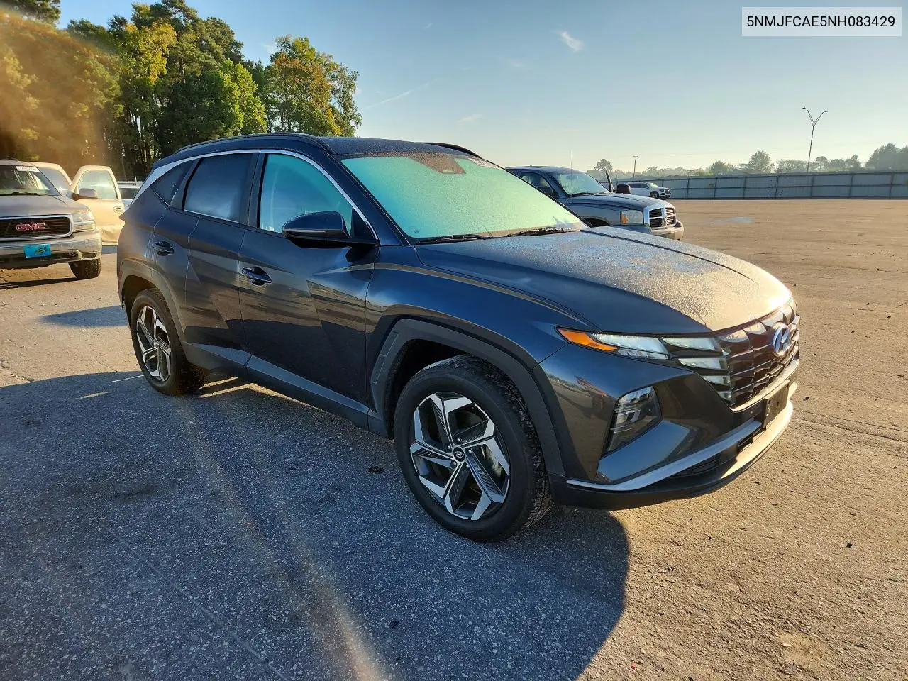 2022 HYUNDAI TUCSON VIN 5NMJFCAE5NH083429 — фото 4