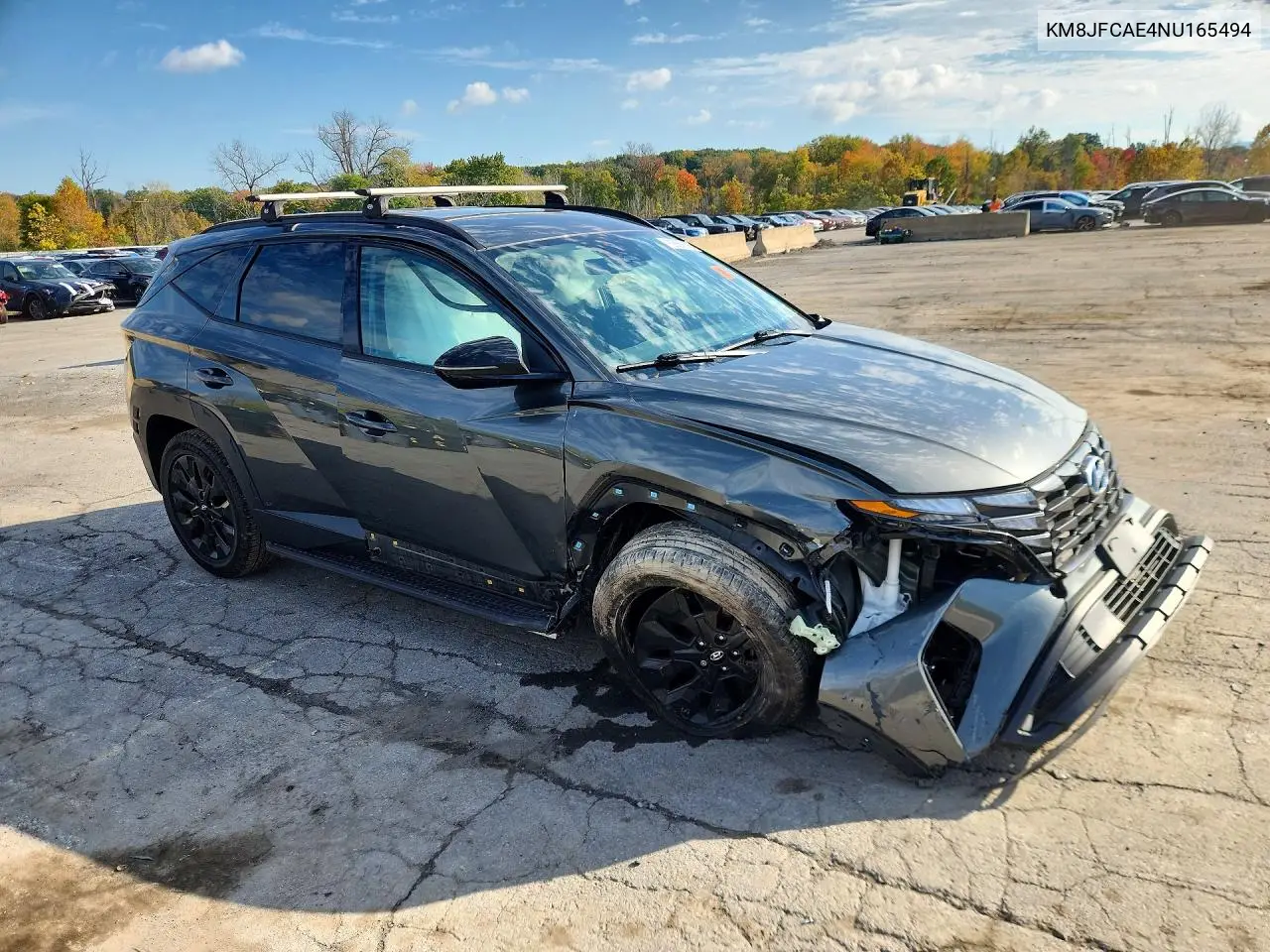 2022 HYUNDAI TUCSON VIN KM8JFCAE4NU165494 — фото 4