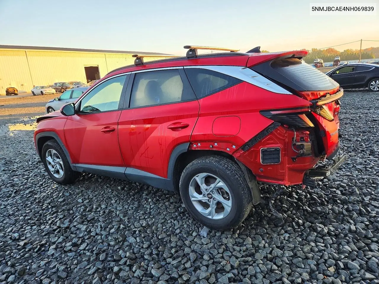 2022 HYUNDAI TUCSON VIN 5NMJBCAE4NH069839 — фото 2