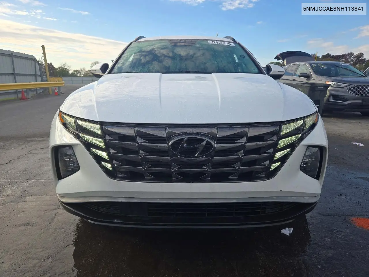 2022 HYUNDAI TUCSON VIN 5NMJCCAE8NH113841 — фото 5