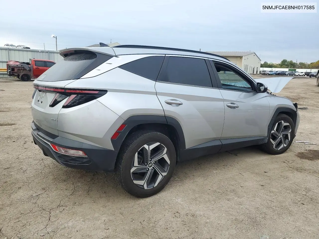 2022 HYUNDAI TUCSON VIN 5NMJFCAE8NH017585 — фото 3