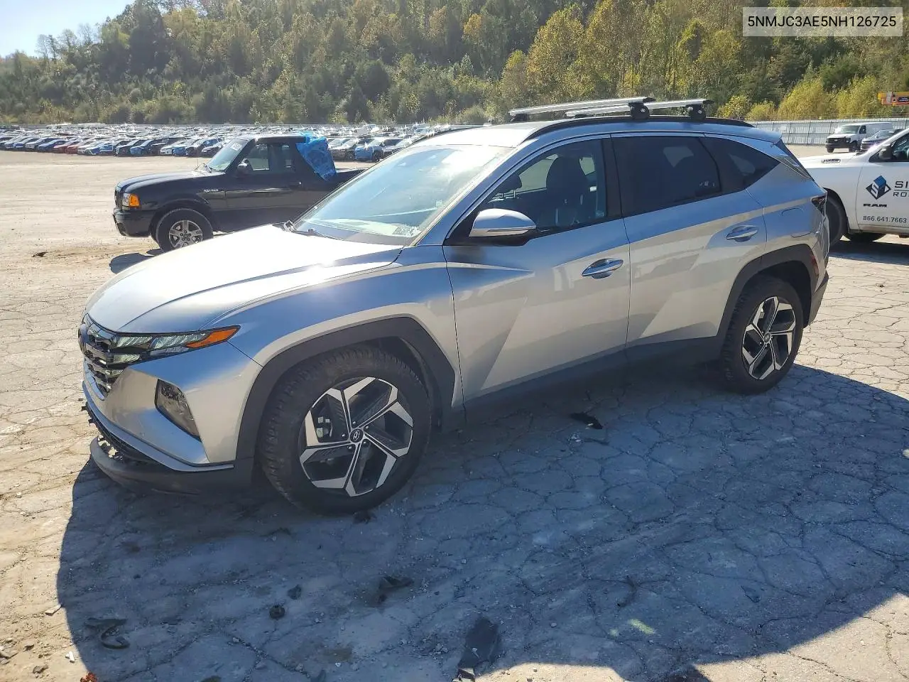 HYUNDAI TUCSON 2022, VIN 5NMJC3AE5NH126725