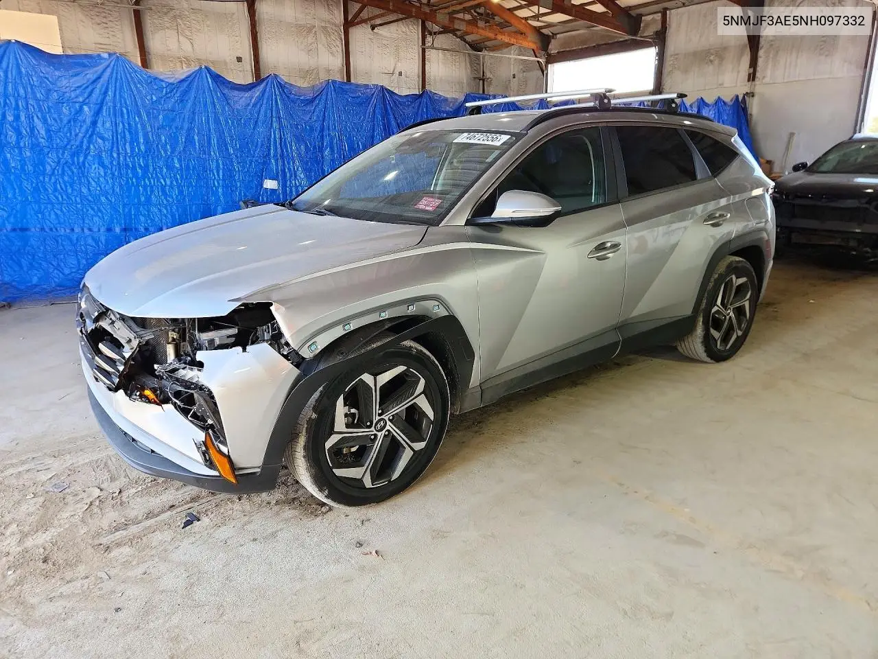 HYUNDAI TUCSON 2022, VIN 5NMJF3AE5NH097332