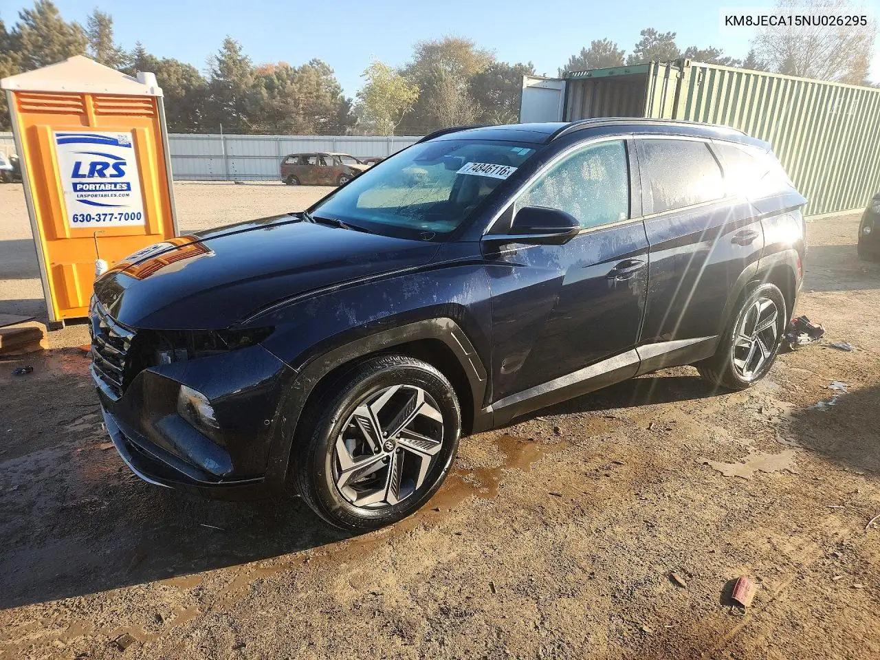 HYUNDAI TUCSON 2022, VIN KM8JECA15NU026295