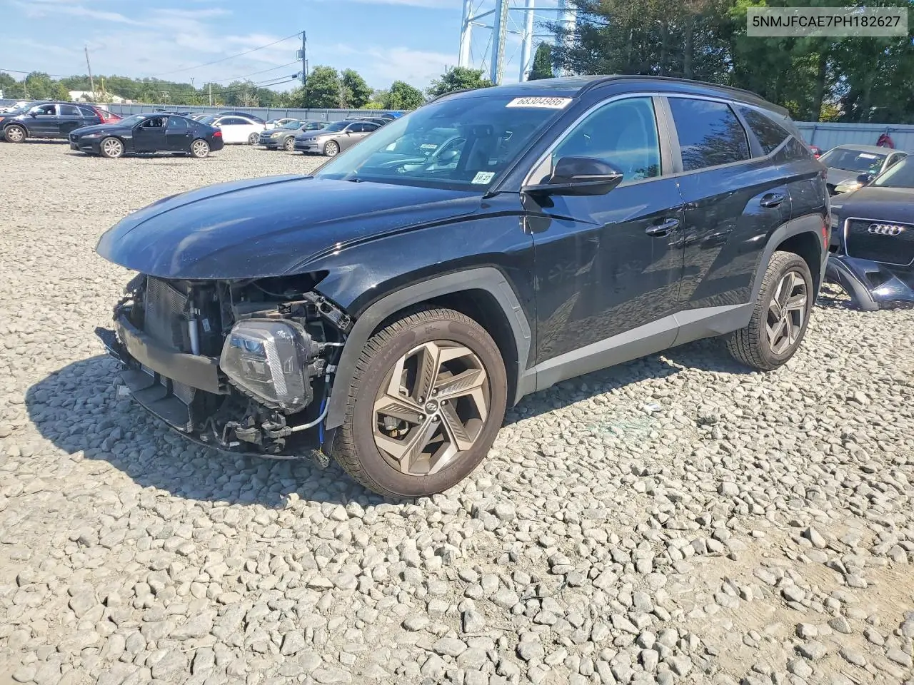 HYUNDAI TUCSON 2023, VIN 5NMJFCAE7PH182627