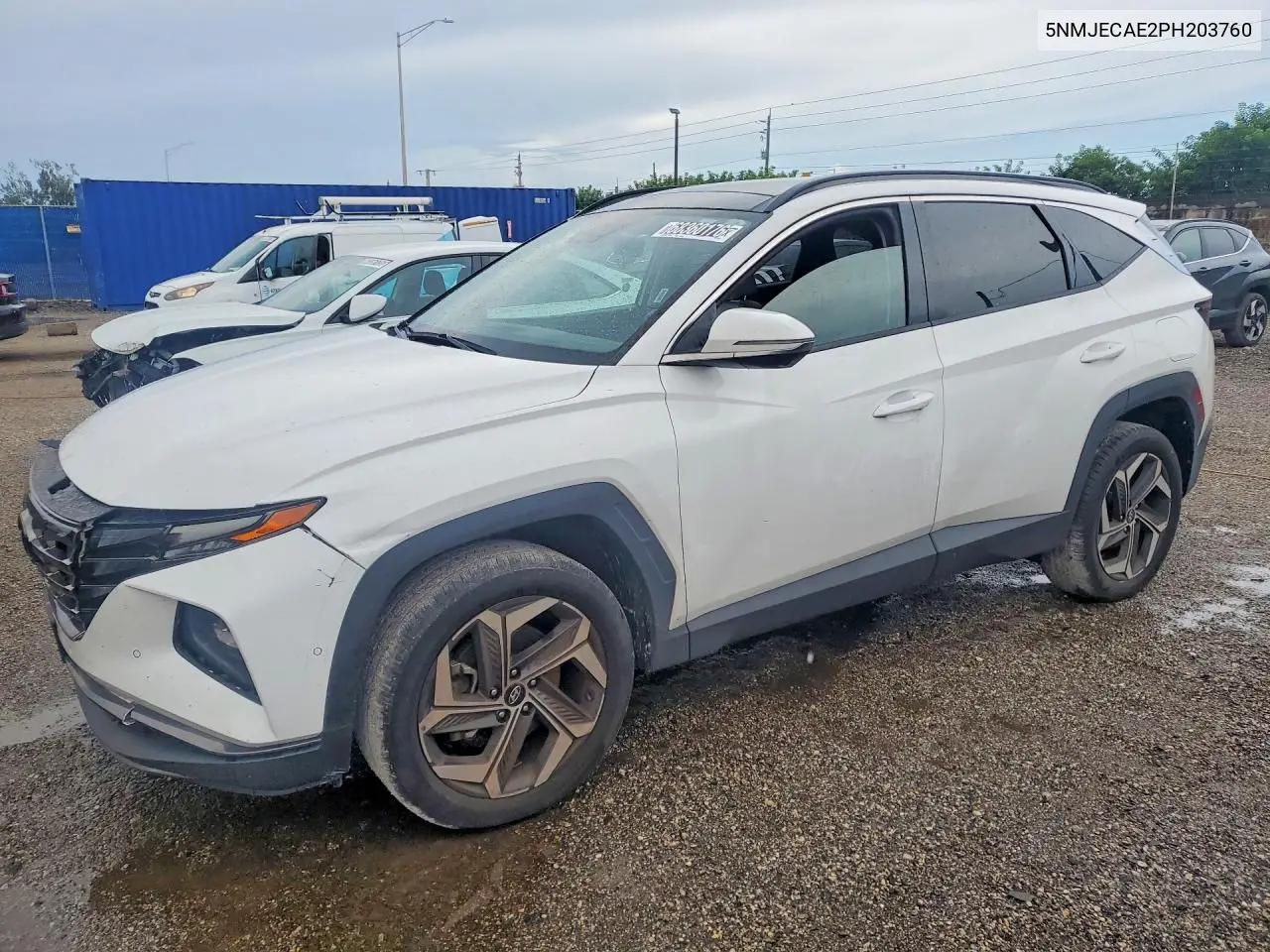 HYUNDAI TUCSON 2023, VIN 5NMJECAE2PH203760