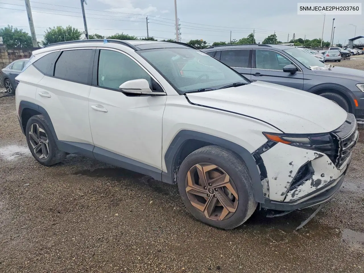 2023 HYUNDAI TUCSON VIN 5NMJECAE2PH203760 — фото 4