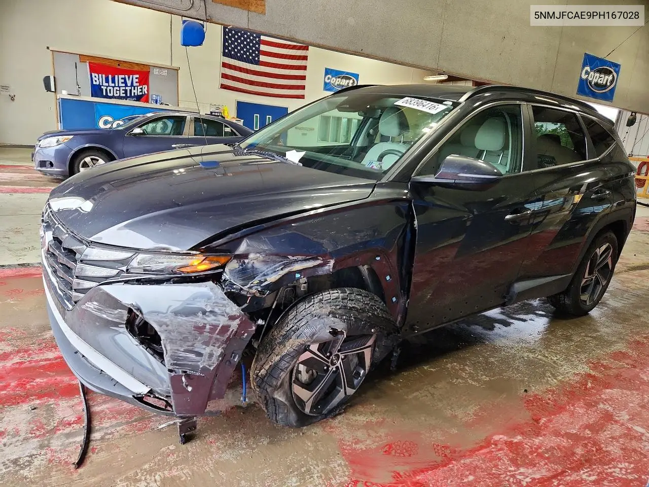HYUNDAI TUCSON 2023, VIN 5NMJFCAE9PH167028