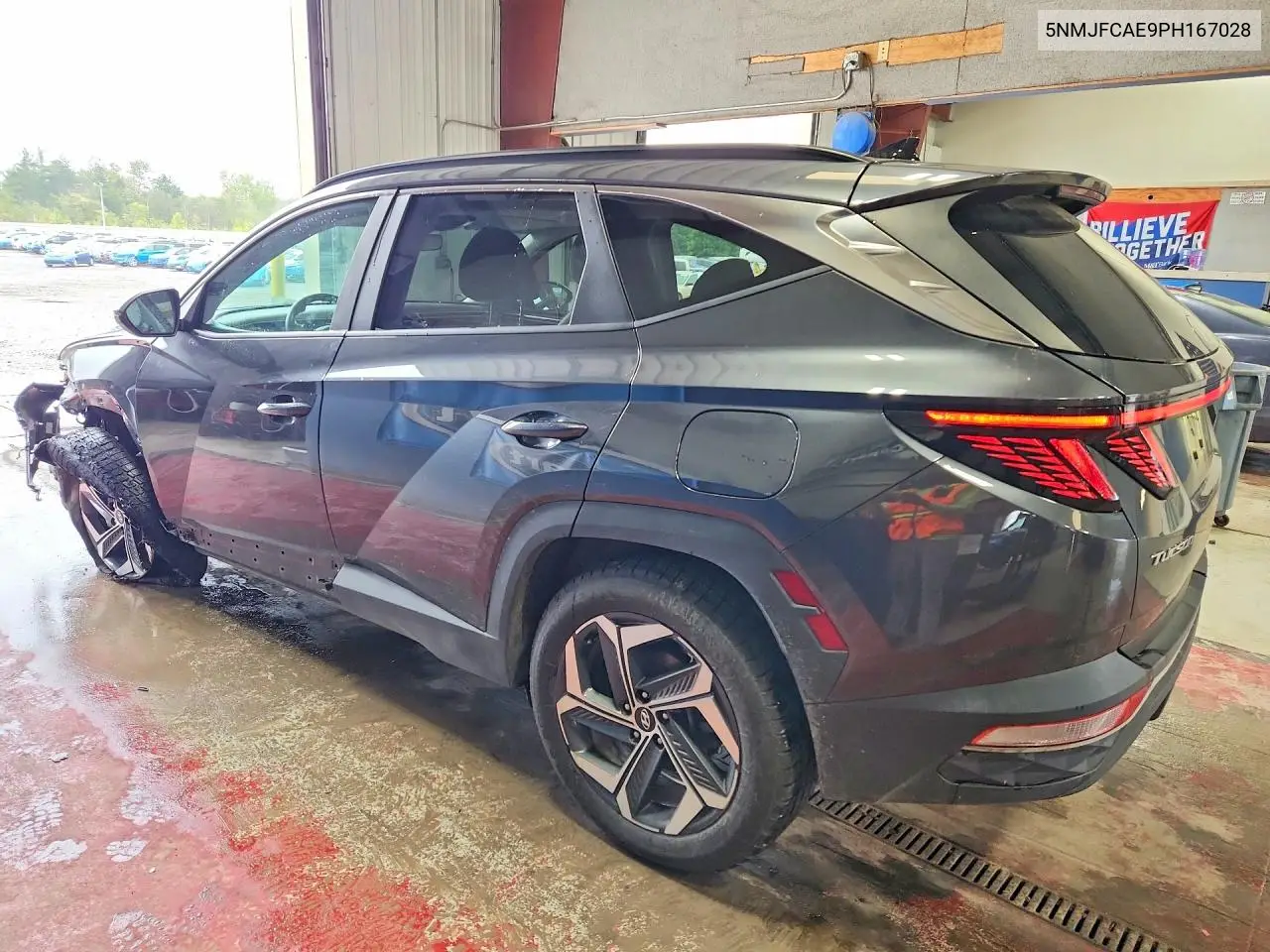 2023 HYUNDAI TUCSON VIN 5NMJFCAE9PH167028 — фото 2