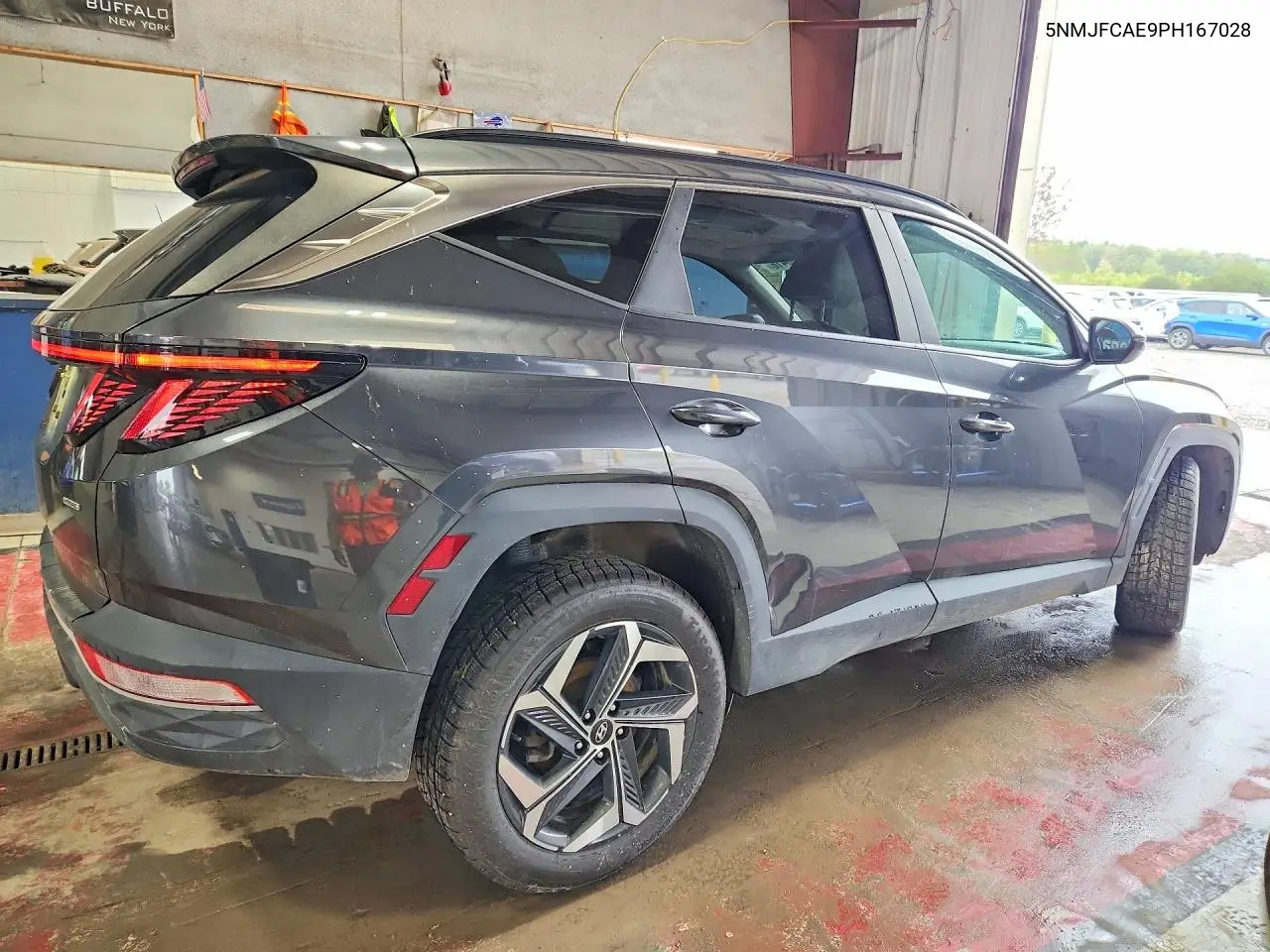 2023 HYUNDAI TUCSON VIN 5NMJFCAE9PH167028 — фото 3