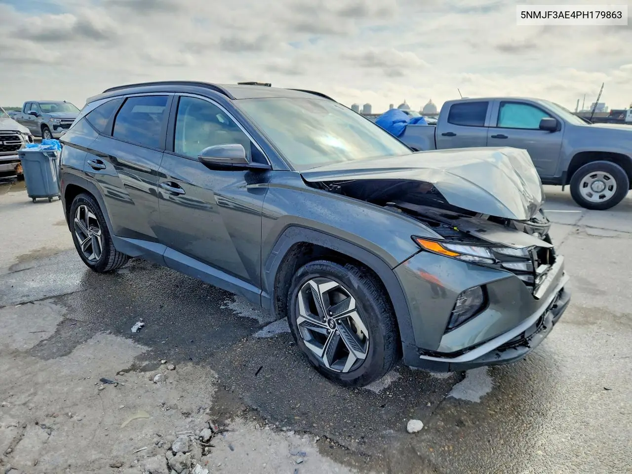 2023 HYUNDAI TUCSON VIN 5NMJF3AE4PH179863 — фото 4