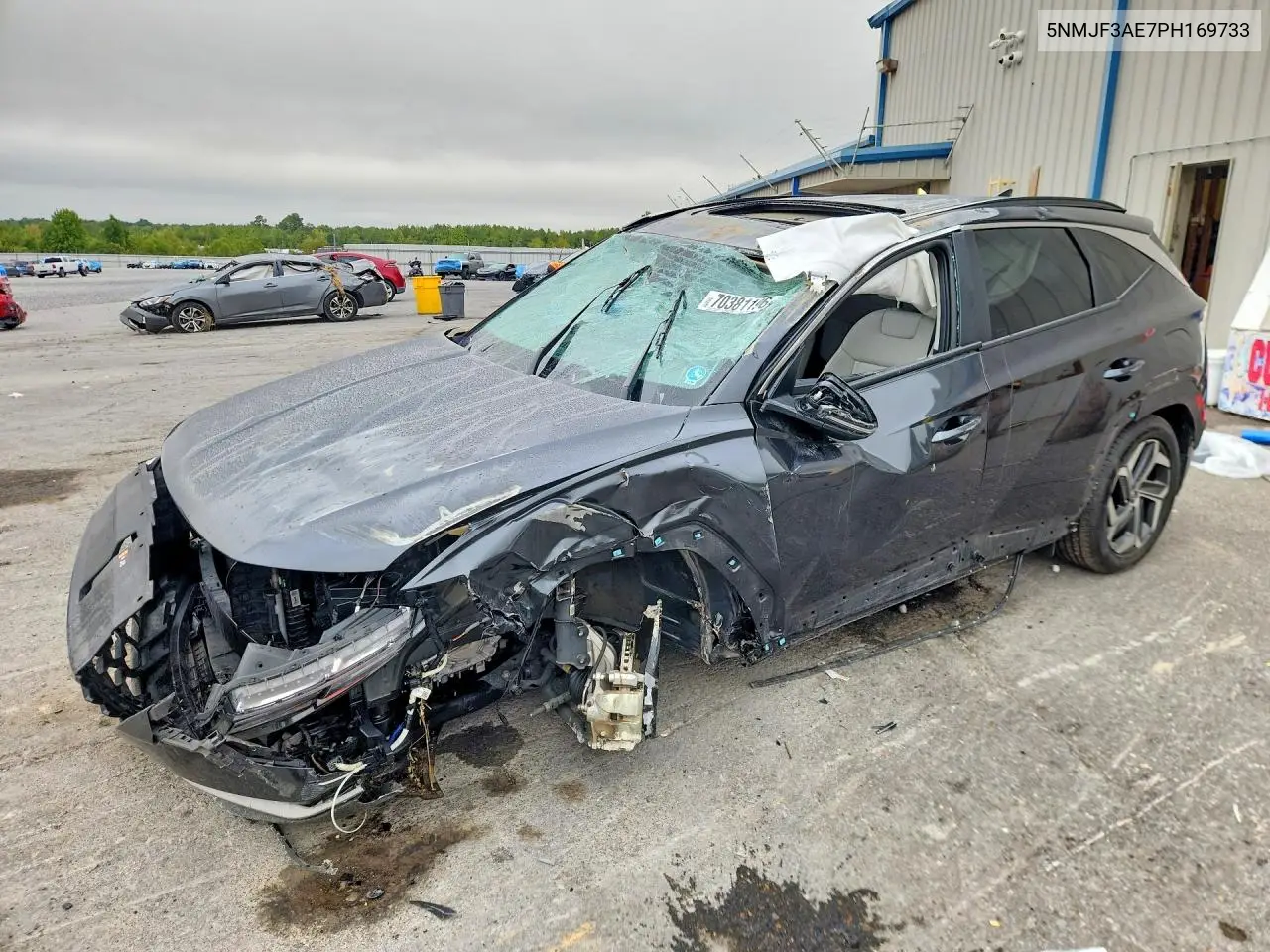 HYUNDAI TUCSON 2023, VIN 5NMJF3AE7PH169733