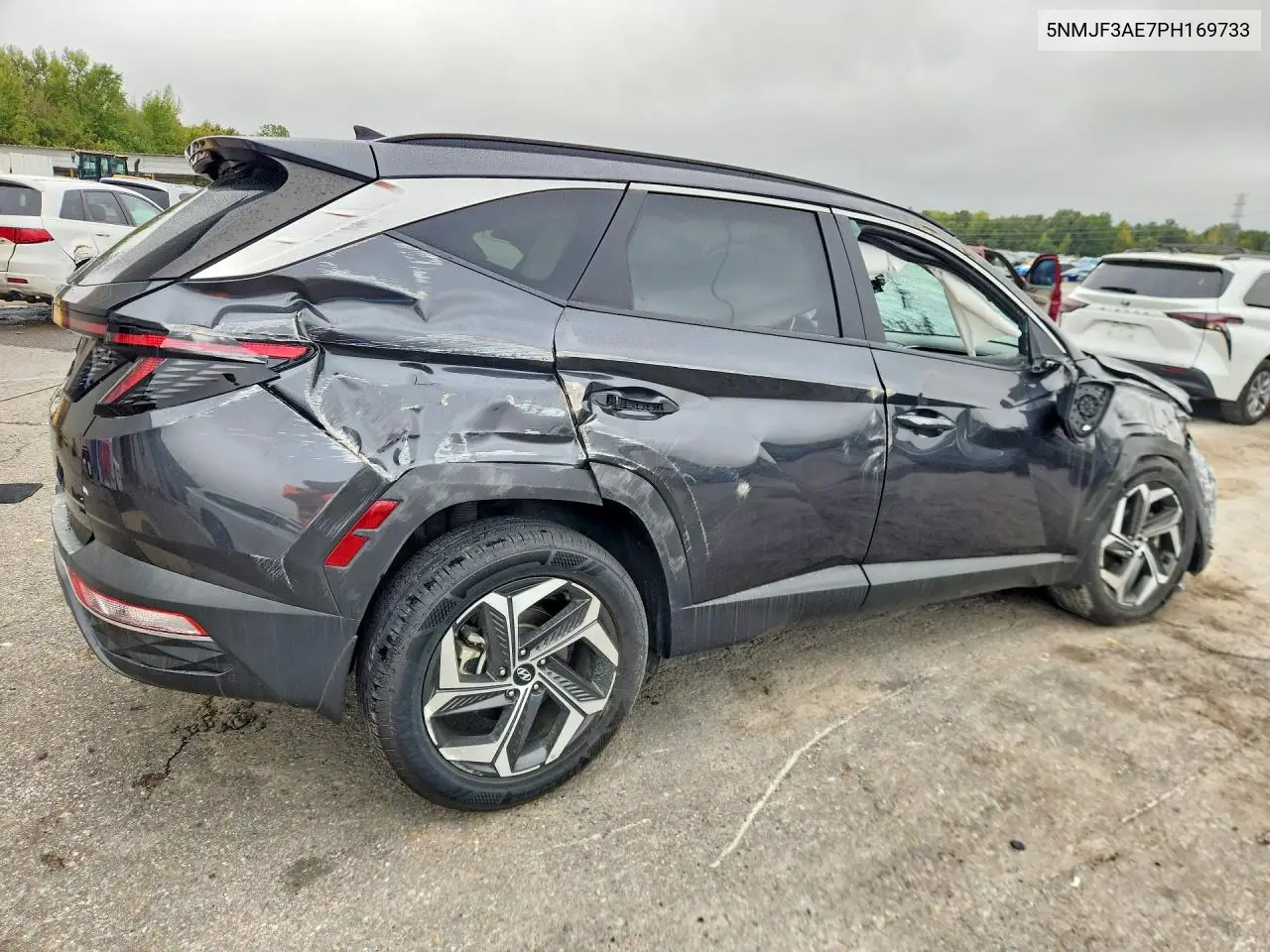 2023 HYUNDAI TUCSON VIN 5NMJF3AE7PH169733 — фото 3