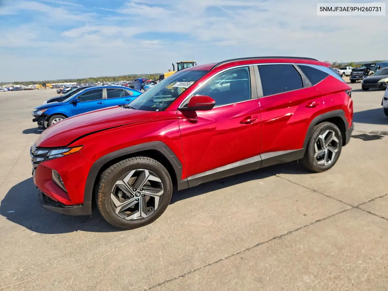 HYUNDAI TUCSON 2023, VIN 5NMJF3AE9PH260731