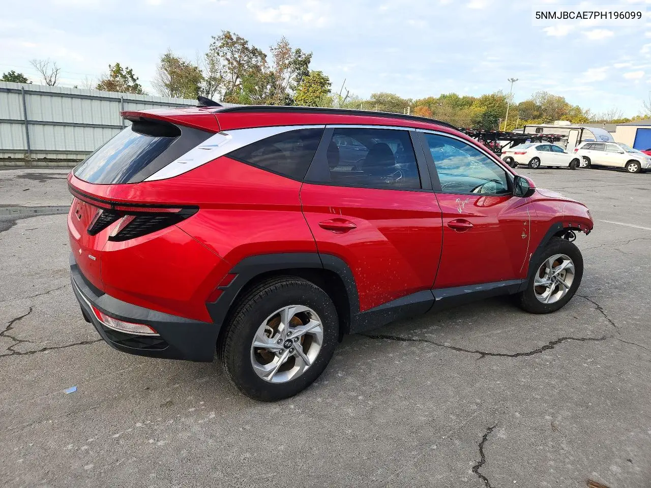 2023 HYUNDAI TUCSON VIN 5NMJBCAE7PH196099 — фото 3