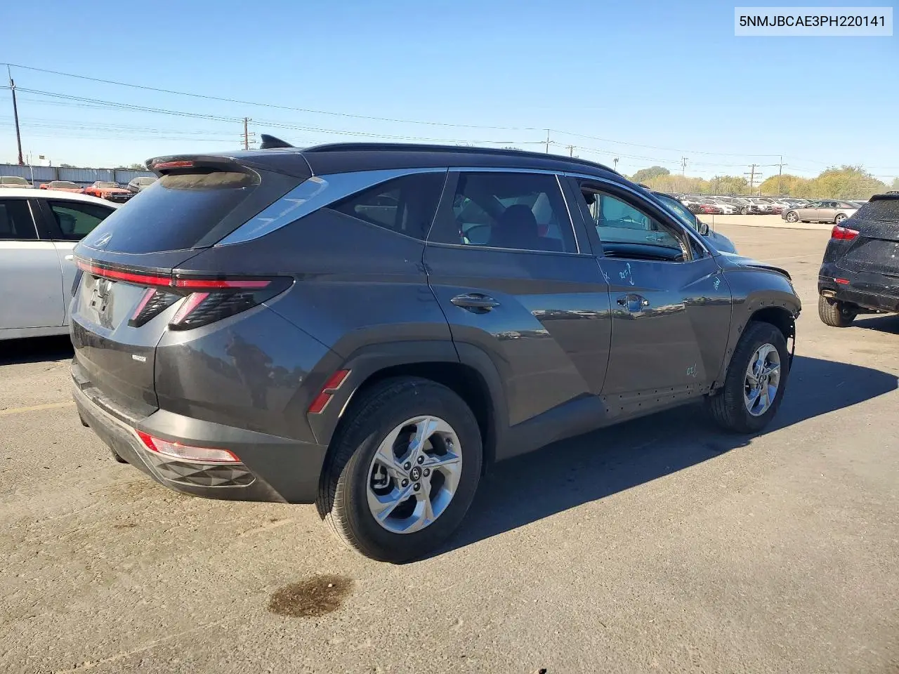 2023 HYUNDAI TUCSON VIN 5NMJBCAE3PH220141 — фото 3
