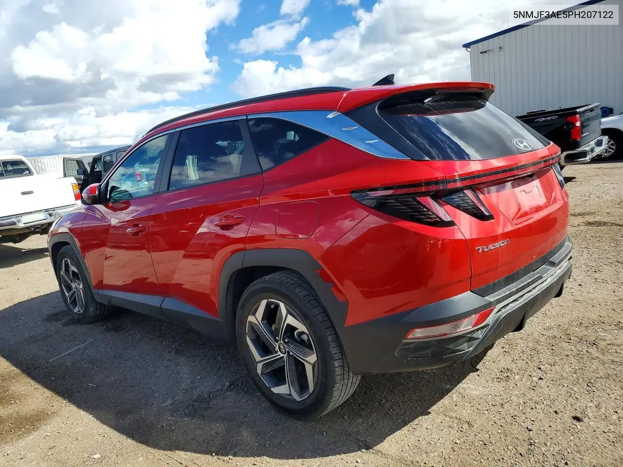 2023 HYUNDAI TUCSON VIN 5NMJF3AE5PH207122 — фото 2