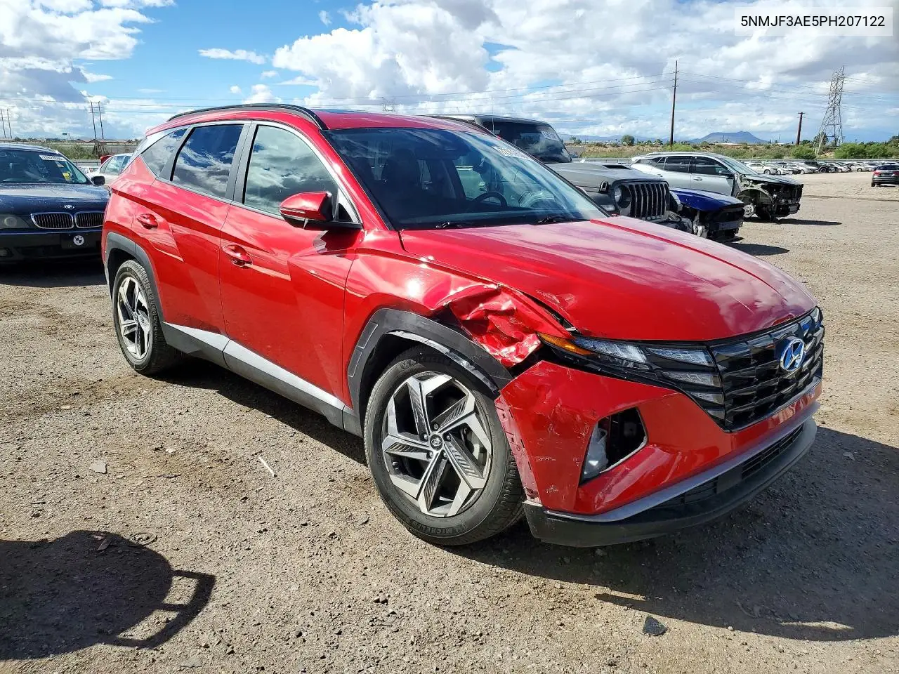 2023 HYUNDAI TUCSON VIN 5NMJF3AE5PH207122 — фото 4