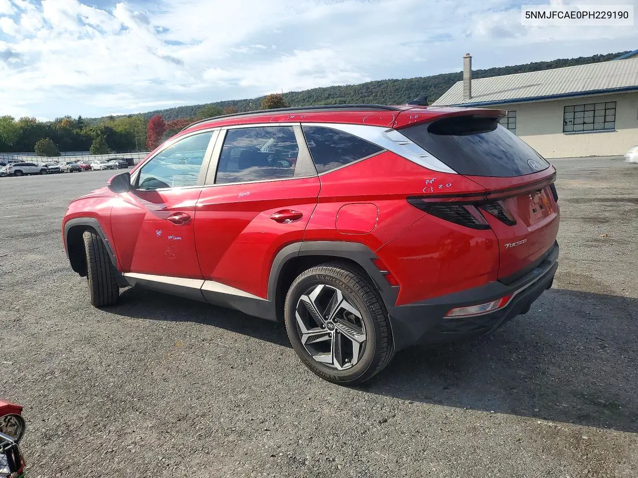 2023 HYUNDAI TUCSON VIN 5NMJFCAE0PH229190 — фото 2