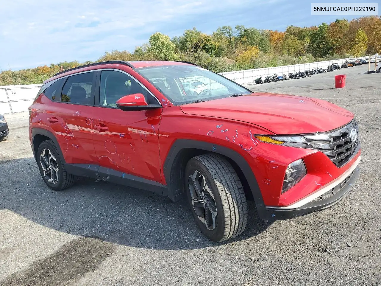 2023 HYUNDAI TUCSON VIN 5NMJFCAE0PH229190 — фото 4