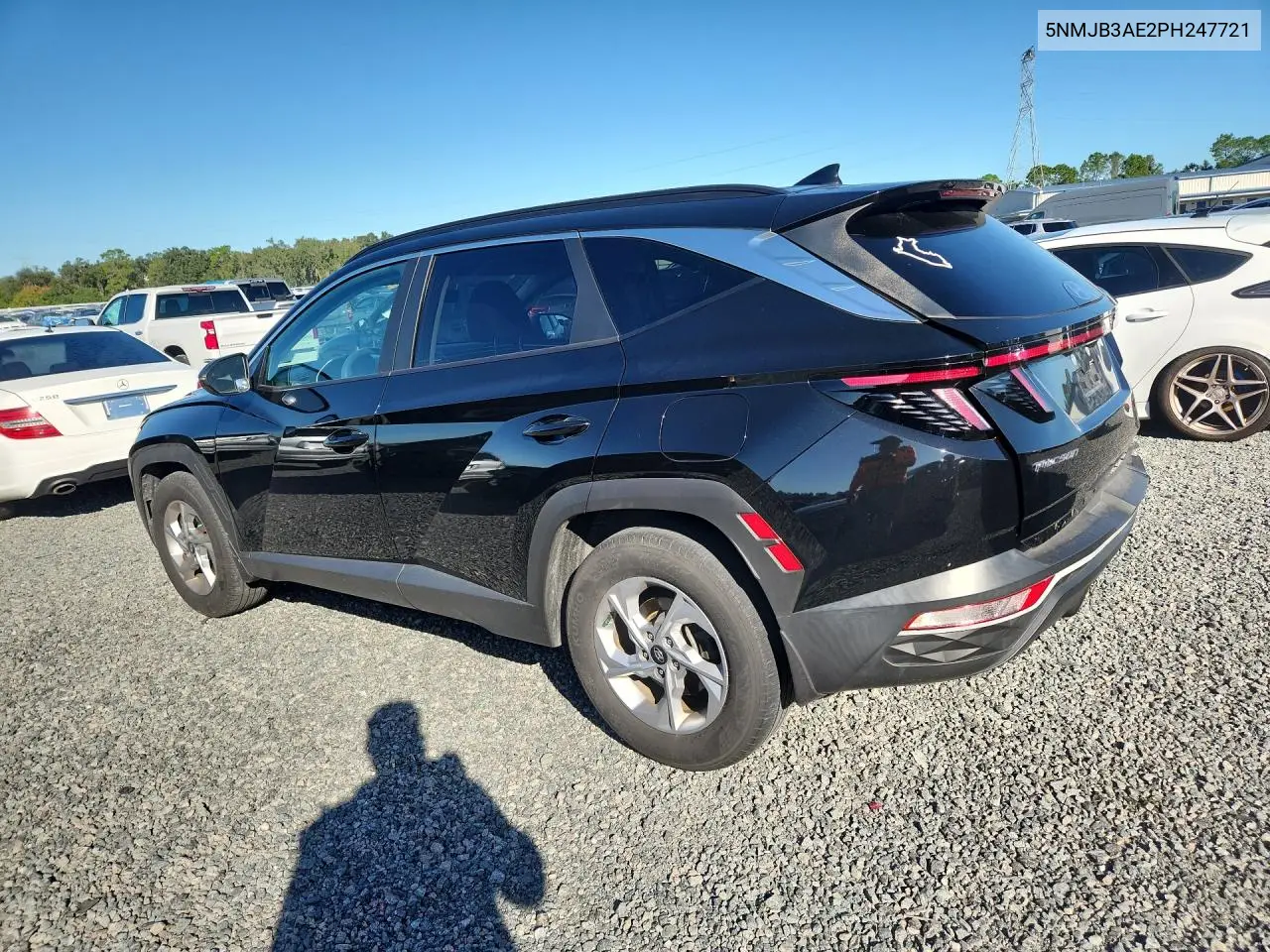 2023 HYUNDAI TUCSON VIN 5NMJB3AE2PH247721 — фото 2