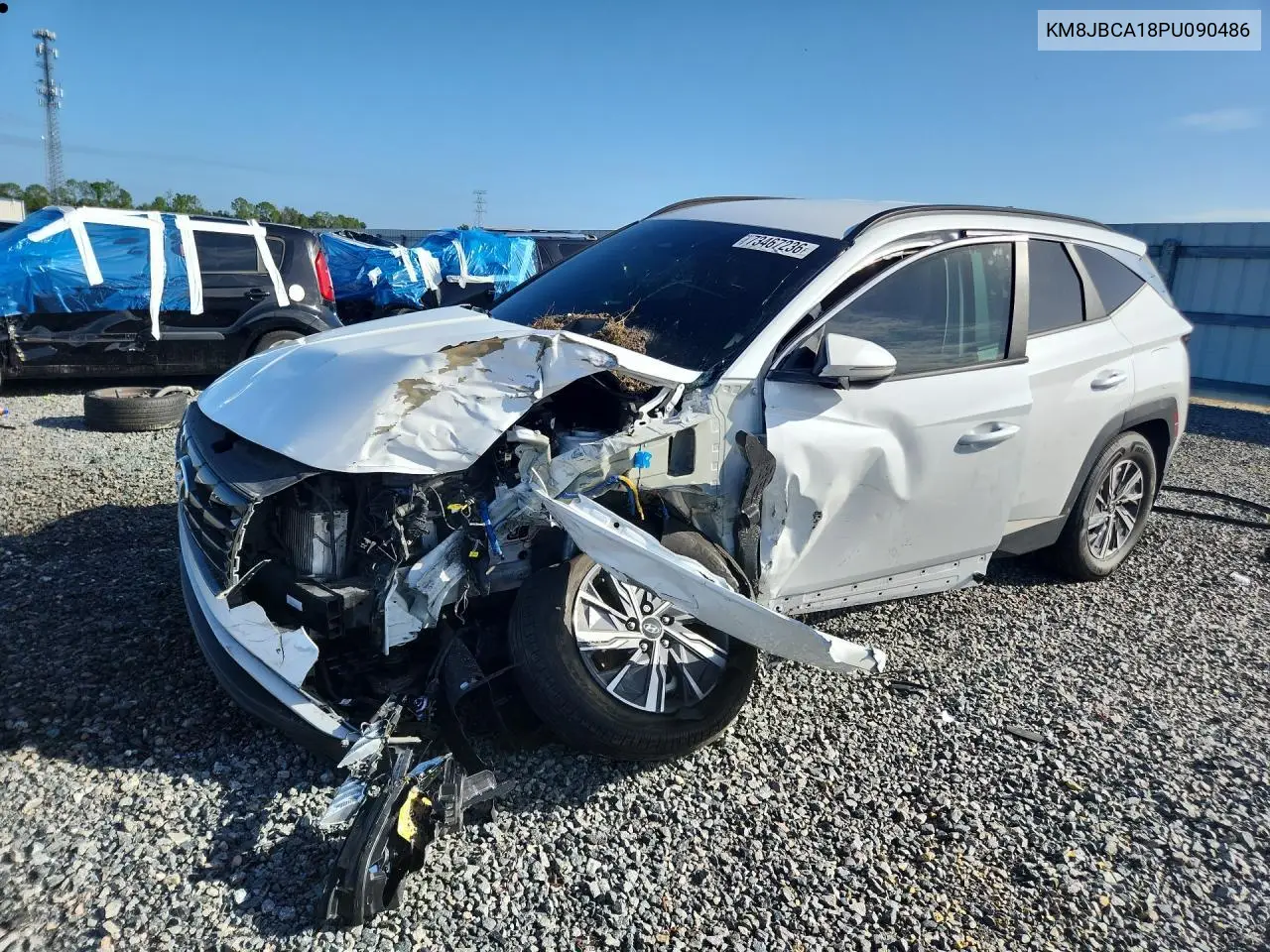 HYUNDAI TUCSON 2023, VIN KM8JBCA18PU090486