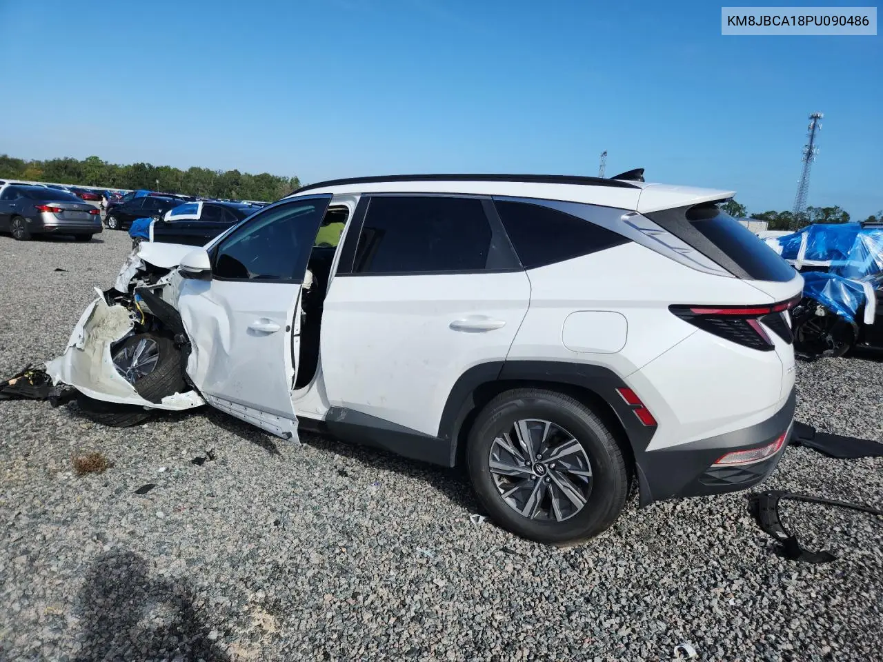 2023 HYUNDAI TUCSON VIN KM8JBCA18PU090486 — фото 2