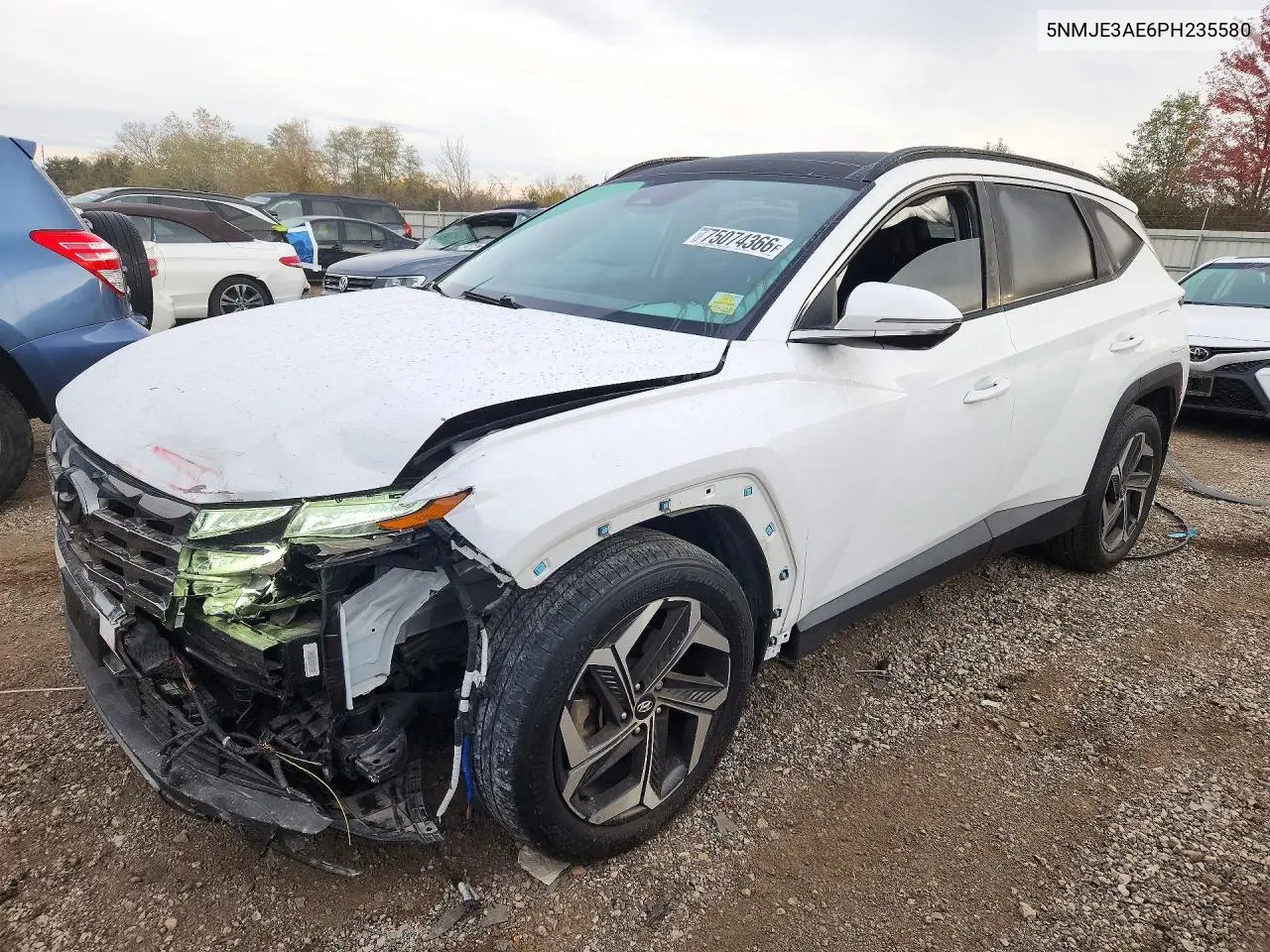 HYUNDAI TUCSON 2023, VIN 5NMJE3AE6PH235580