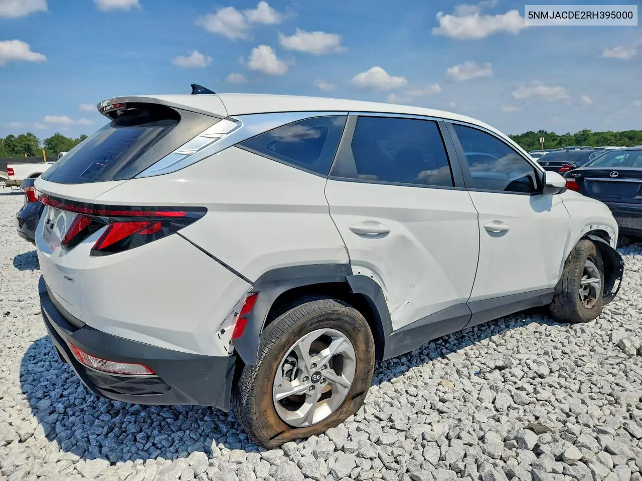 2024 HYUNDAI TUCSON VIN 5NMJACDE2RH395000 — фото 3