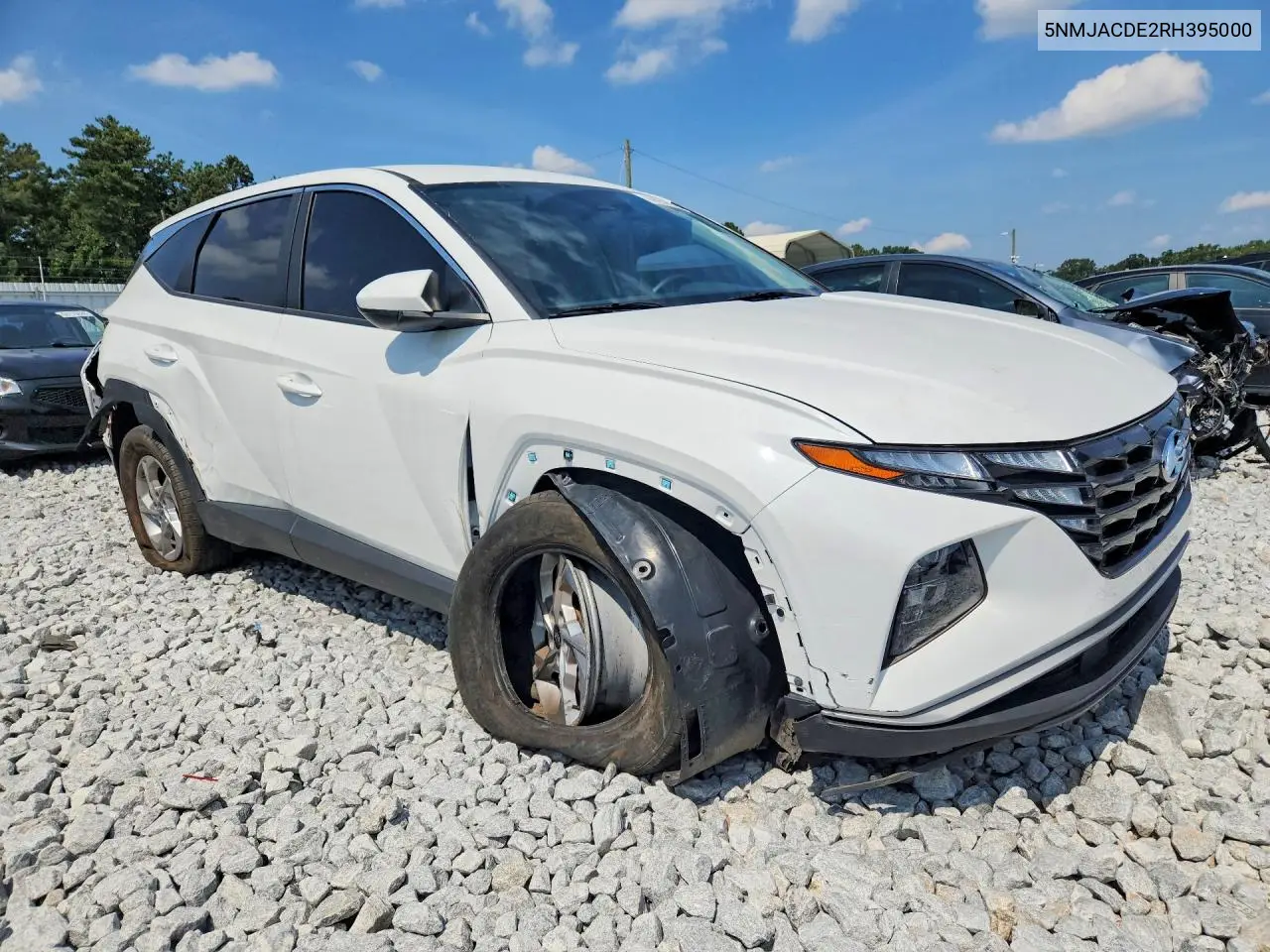 2024 HYUNDAI TUCSON VIN 5NMJACDE2RH395000 — фото 4
