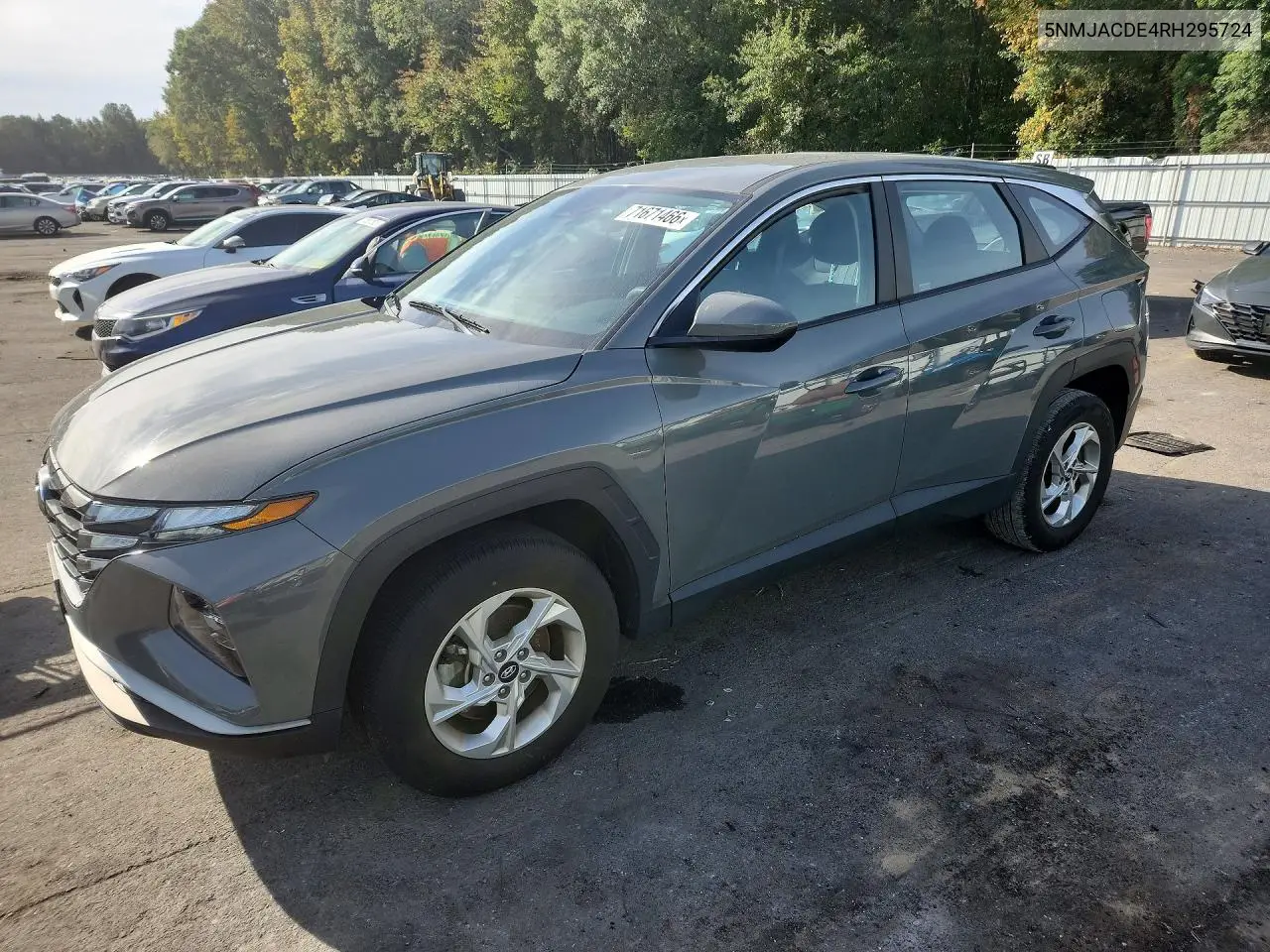 HYUNDAI TUCSON 2024, VIN 5NMJACDE4RH295724