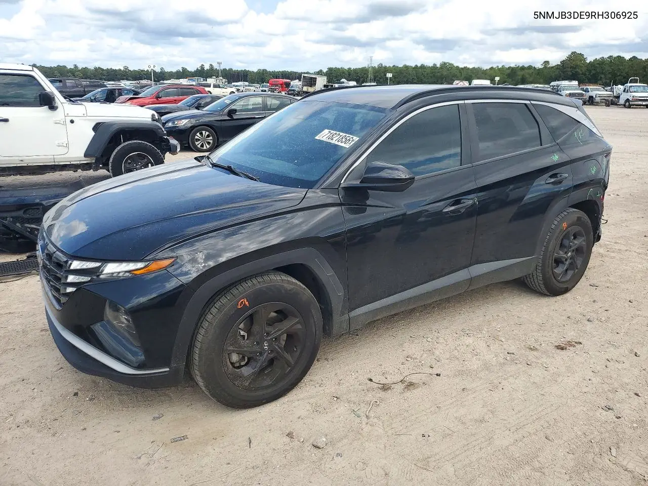 HYUNDAI TUCSON 2024, VIN 5NMJB3DE9RH306925