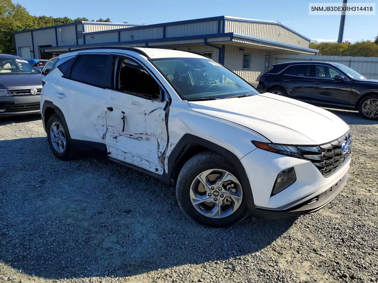 2024 HYUNDAI TUCSON VIN 5NMJB3DEXRH314418 — фото 4