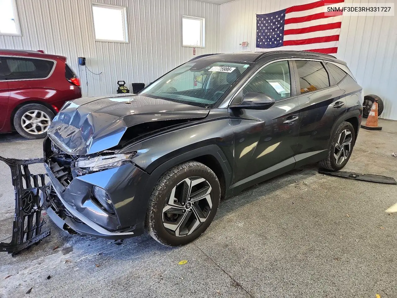 HYUNDAI TUCSON 2024, VIN 5NMJF3DE3RH331727