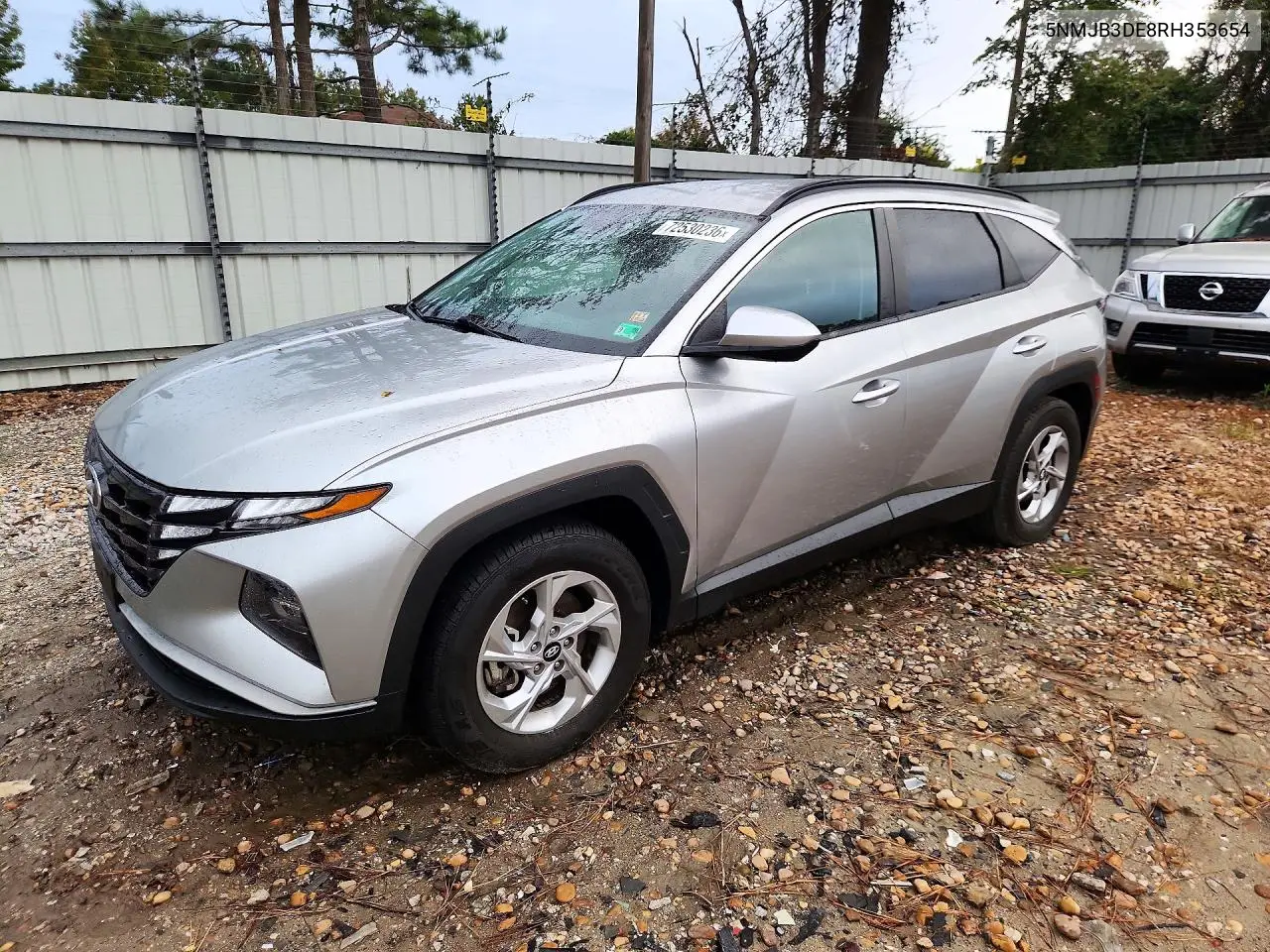 HYUNDAI TUCSON 2024, VIN 5NMJB3DE8RH353654
