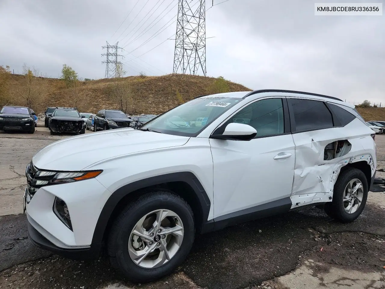 HYUNDAI TUCSON 2024, VIN KM8JBCDE8RU336356