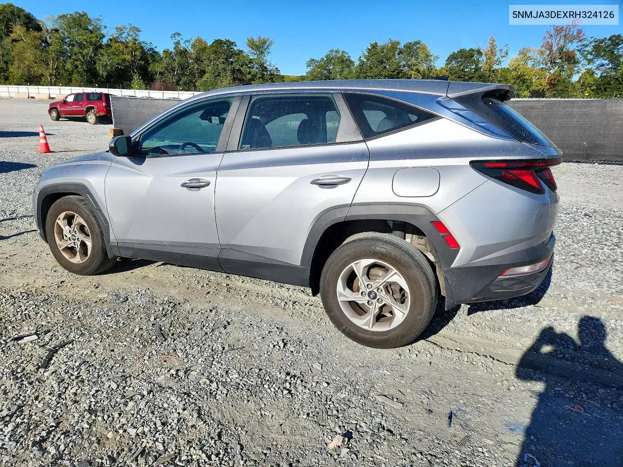 2024 HYUNDAI TUCSON VIN 5NMJA3DEXRH324126 — фото 2