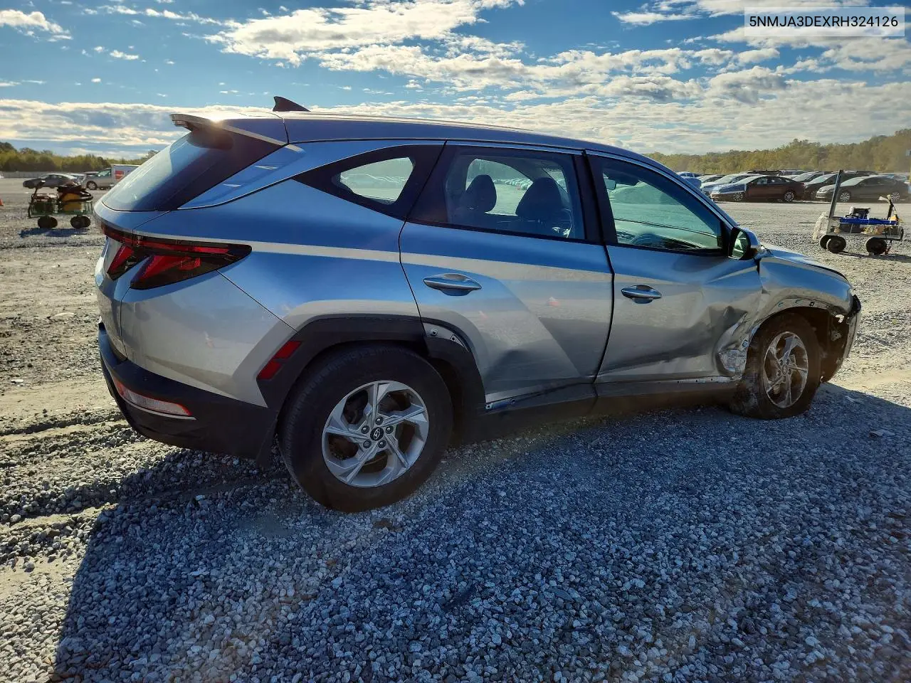 2024 HYUNDAI TUCSON VIN 5NMJA3DEXRH324126 — фото 3