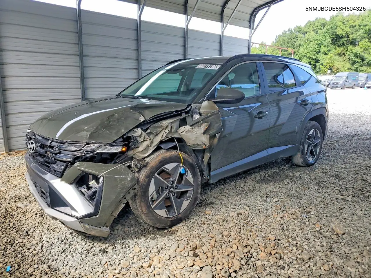HYUNDAI TUCSON 2025, VIN 5NMJBCDE5SH504326